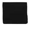 Image de Soleil d'ocre, Lagune Serviette de Toilette, Coton 500 GR/m2, Noir, 50x90 cm