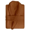 Image de Soleil d'ocre, Peignoir en coton 500gr/m2 Taille S LAGUNE terra