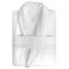 Image de Soleil d'ocre, Peignoir en coton 500gr/m2 Taille L LAGUNE blanc