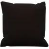 Image de Soleil d'ocre, Coussin en Coton 40x40 cm Panama Noir