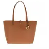 Image de Lauren Ralph Lauren Rvrsble 4317953290 Sac à bandoulière réversible avec sac intérieur Taille M, Orange, marron, 20,5 x 12,5 x 0,5 cm