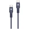 Image de Câble Wefix USB-C vers USB-C 60 W 1 m Bleu en occasion ou reconditionné