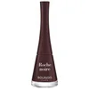 Image de BOURJOIS - Vernis À Ongles 1 Seconde 46 Roche Noire - Séchage Rapide En 50 Secondes - Pinceau Panoramique Anti Débordement - Application Facile - Couleur Intense - 9 ml