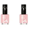 Image de Manhattan Lot de 2 vernis à ongles super gel rose princesse pop 240 12 ml chacun