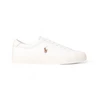 Image de Polo Ralph Lauren pour homme. 816785025004 Baskets en cuir Lonwoord blanc (44), Plat, Lacets, Casuel