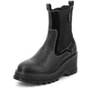 Image de Kickers Wag, Bottillons Femme, Noir, 41
