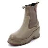 Image de Kickers Wag, Bottillons Femme, Argent, 41