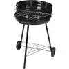 Image de Barbecue à Charbon de bois Rond 50cm sur Roulettes Manaus HYBA