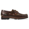 Image de Polo Ralph Lauren pour homme. 812913545002 Chaussures de bateau en cuir marron Ranger (40), Plat, Lacets, Casuel, Classique
