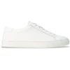 Image de Polo Ralph Lauren pour homme. 809913531001 Baskets en cuir blanc Jermain (43), Plat, Lacets, Casuel