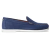 Image de Polo Ralph Lauren pour homme. 803932196002 Mocassins en cuir Merton bleu (40), Plat, Aucun, Casuel, Classique