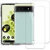 Image de Evetane Coque pour Pixel 6 Antichoc Transparente + 2 vitres
