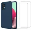 Image de Evetane Coque pour Galaxy A32 Antichoc Bleu + 2 vitres