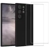 Image de Evetane Coque pour Galaxy S23 Ultra Antichoc Noir + 2 vitres