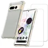 Image de Evetane Coque pour Pixel 7 Pro Antichoc Transparente + 2 vitres