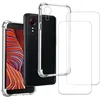 Image de Evetane Coque pour Galaxy Xcover 5 Antichoc Transparente + 2 vitres
