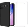 Image de Evetane Coque pour Pixel 7 Pro Antichoc Noir + 2 vitres