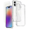 Image de Evetane Coque pour iPhone 17 Antichoc Transparente + 2 vitres