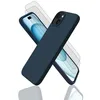 Image de Evetane Coque pour iPhone 15 Plus Antichoc Bleu + 2 vitres