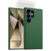 Image de Evetane Coque pour Galaxy S24 Ultra Antichoc Vert + 2 vitres