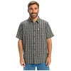 Image de Quiksilver Street Way - Chemise à Manches Courtes - Homme - M - Noir
