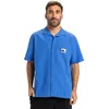 Image de Quiksilver Heartbeat - Chemise à Manches Courtes - Homme - S - Bleu
