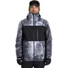 Image de Quiksilver Homme Sycamore Printed Jacket Veste, Thermostamp Grayscale, S EU