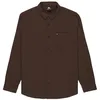 Image de Quiksilver Pull Motherfly Solid LS Shirt Homme Marron M