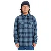Image de Quiksilver Bering Strait Check - Chemise à Carreaux à Manches Longues - Homme - L - Bleu