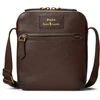Image de Polo Ralph Lauren pour homme. 405974608002 Sac à bandoulière en cuir grainé marron (OSFA), Casuel