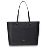 Image de Lauren Ralph Lauren pour femme. 431911655001 Karly large cross body tote bag black (OSFA), Noir, Casuel, Cuir