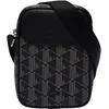 Image de Lacoste Nh4410lx Sac à main pour homme, monogramme noir gris, taille unique UE, Monogramme Noir Gris, Taille unique