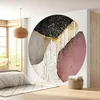 Image de Lumalea - Papier peint rond/cercle Abstrait - Papier Standard 170gr Lessivable - Diamètre 30 cm