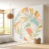 Image de Lumalea - Papier peint rond/cercle Motif tropical - Papier Standard 170gr Lessivable - Diamètre 260 cm