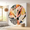 Image de Lumalea - Papier peint rond/cercle Design - Papier Standard 170gr Lessivable - Diamètre 90 cm