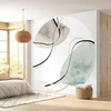 Image de Lumalea - Papier peint rond/cercle Abstrait - Papier Standard 170gr Lessivable - Diamètre 90 cm