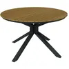Image de Table de Jardin Ronde en bois Teck 6 places D140cm Brisbane HYBA
