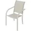 Image de Fauteuil de jardin aluminium beige Palma HYBA