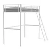 Image de Lit mezzanine ELIOT 90 x 190 cm - Métal - Sommier inclus - Blanc