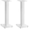 Image de Triangle   Pieds d'Enceintes S02 pour Enceintes Bibliothèques Hi-FI & Home-Cinéma- Hauteur 596 mm - Supports Compatibilité Universelle - Blanc (Paire)