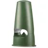 Image de TRIANGLE - Garden 7 - Enceinte d'Extérieur étanche avec LED intégrée - Son 360° - Résistante IP66 eau & poussière - Puissance Admissible 60W - Haut-parleurs Coaxial 16cm - 330x530x270mm - Vert (Pièce)