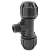 Image de Té 90° Compression PE avec Dérivation Mâle BSP | PN16 - Ø A: 20mm | Ø B: 1/2''