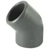 Image de Codital Coude 45° PVC Pression à Coller FF Ø75 de Raccord PVC Pression