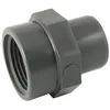 Image de Embout PVC pression à coller mâle 25 mm, femelle à visser 20x27