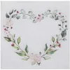 Image de Serviettes - Mariage végétal - lot de 20