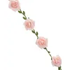 Image de Guirlande de roses 120 cm décoration mariage - Rose - Taille Unique