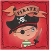 Image de Serviettes en papier x 20 - Pirate