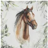 Image de 20 serviettes de Table jetable Hippique - Equitation 16.5 x 16.5 cm