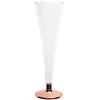 Image de Santex - 6 FLÛTES À Champagne 12CL Rose Gold Chrome