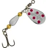 Image de Daiwa Cuiller Tournante Cuillere Tournante Silvercreek Spinner - 4g - Silver/Red Dots - Sinking - DF07422789